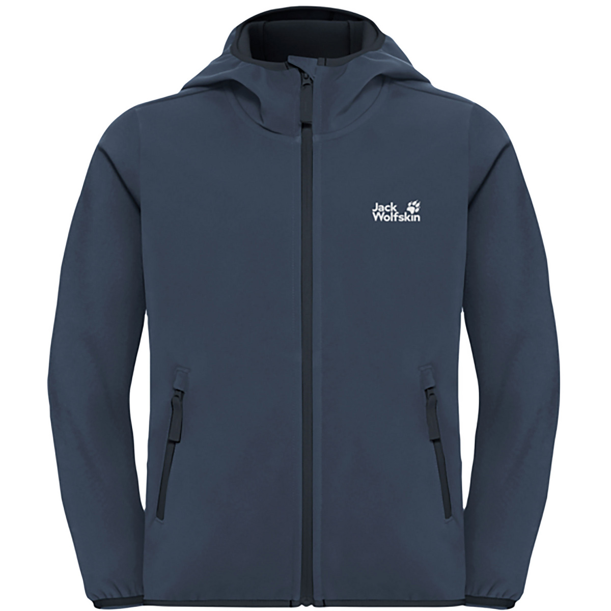Jack Wolfskin Kinder Fourwinds Jacke (Größe 116, blau)