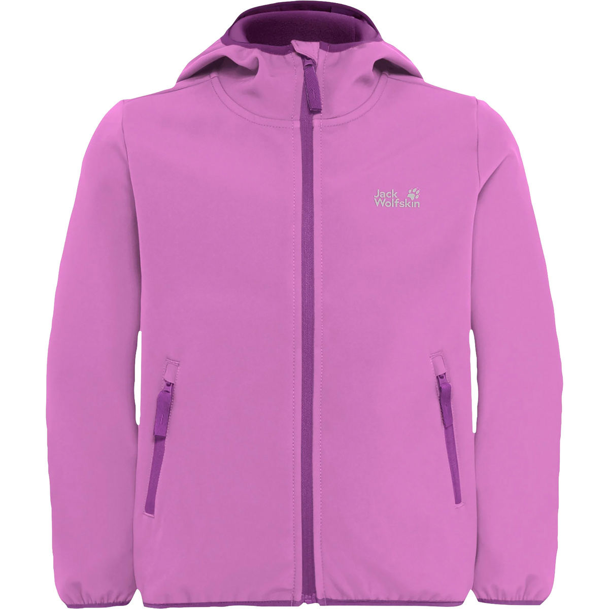 Jack Wolfskin Kinder Fourwinds Jacke (Größe 140, lila)