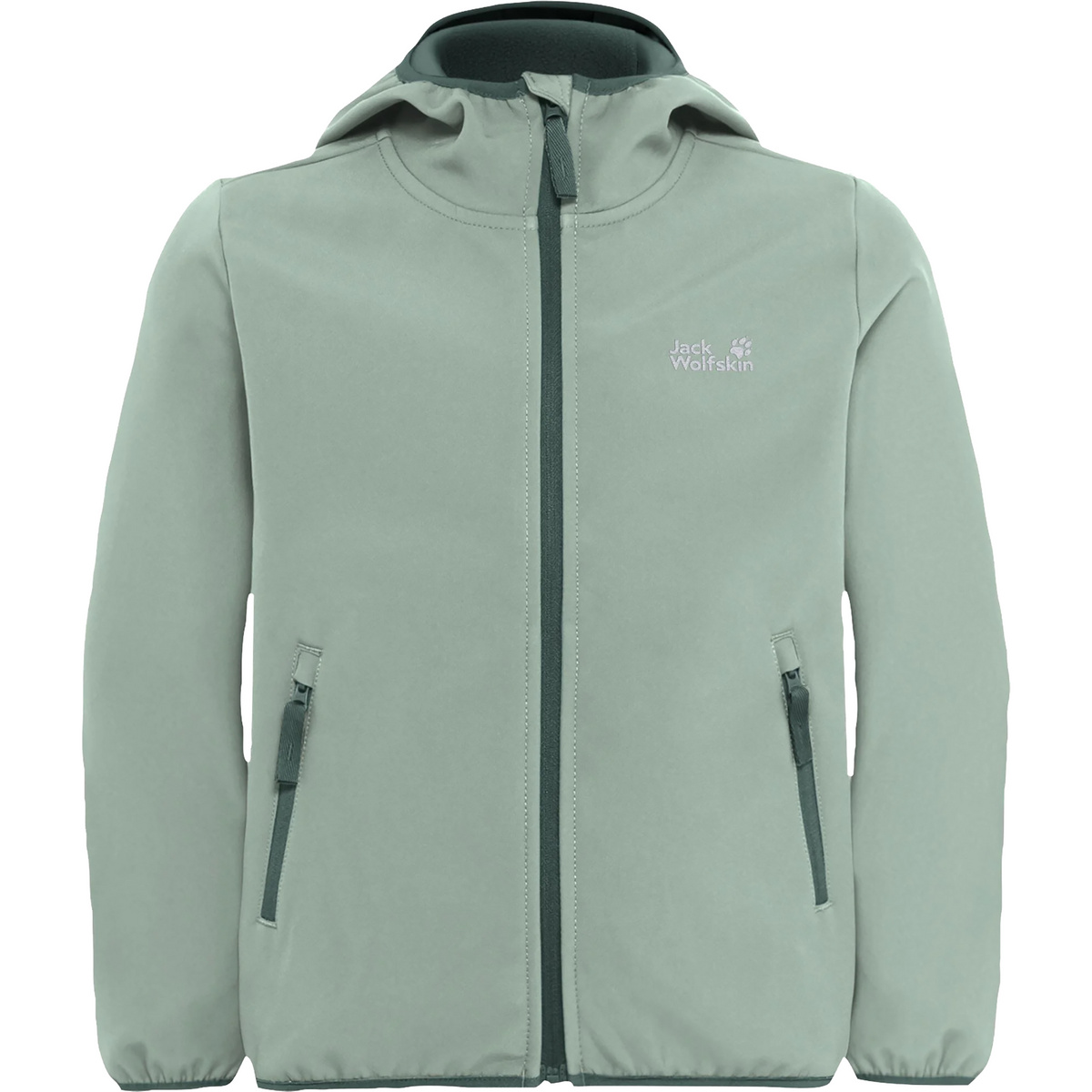 Jack Wolfskin Kinder Fourwinds Jacke (Größe 164, gruen)