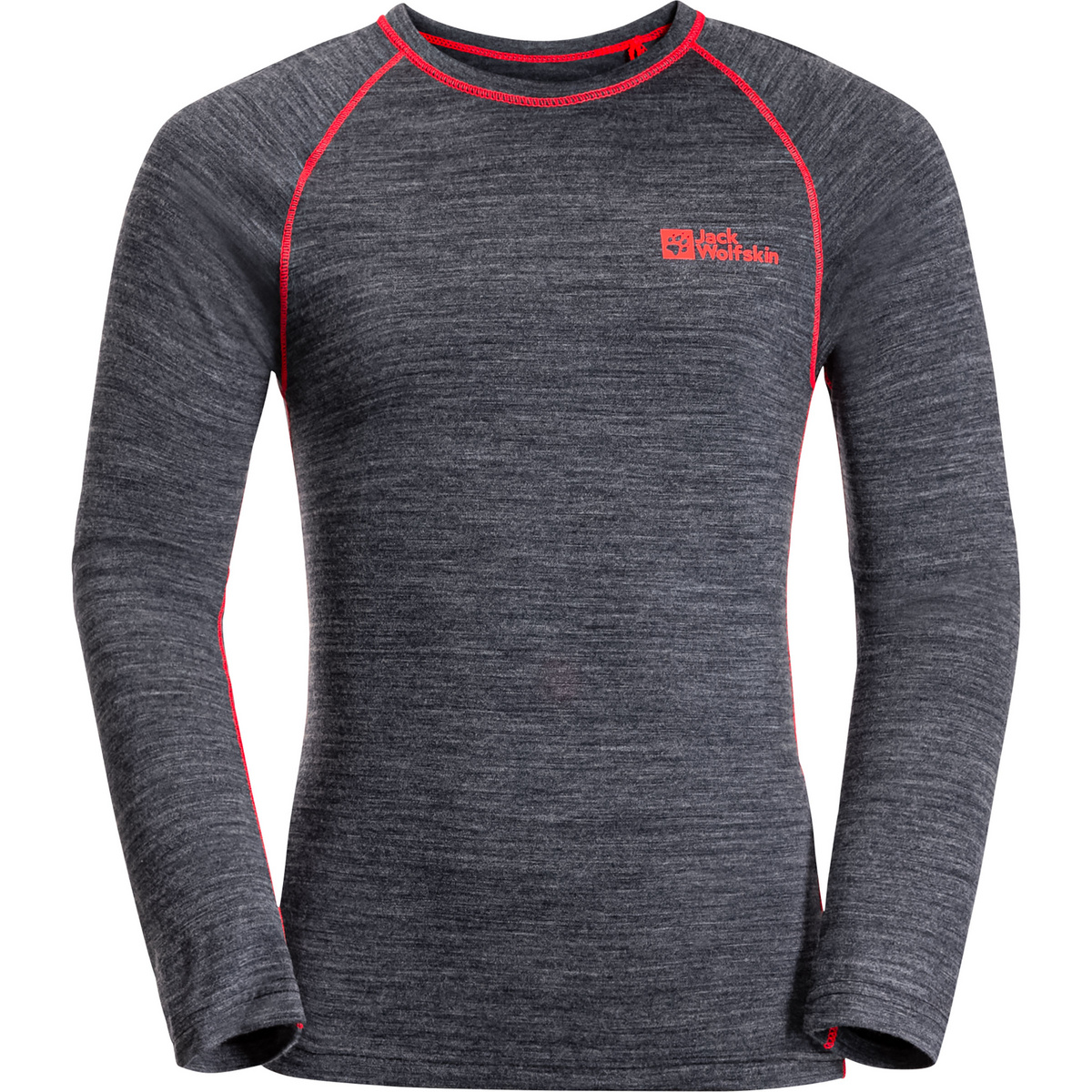 Jack Wolfskin Enfants Set de baselayer Merino (taille 128, Bleu)