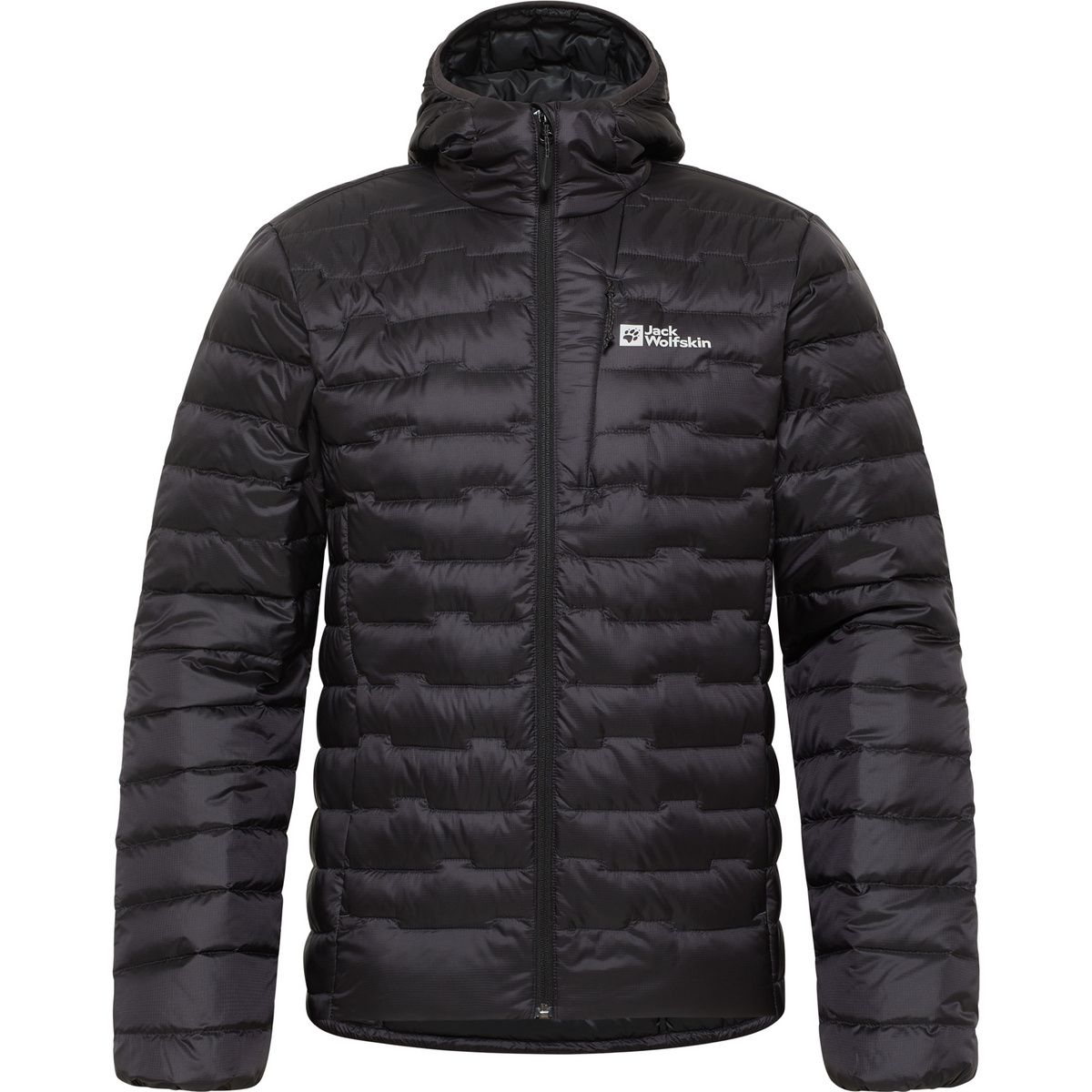 Jack Wolfskin Homme Veste Passamani Down Hoodie (taille XL, Noir)