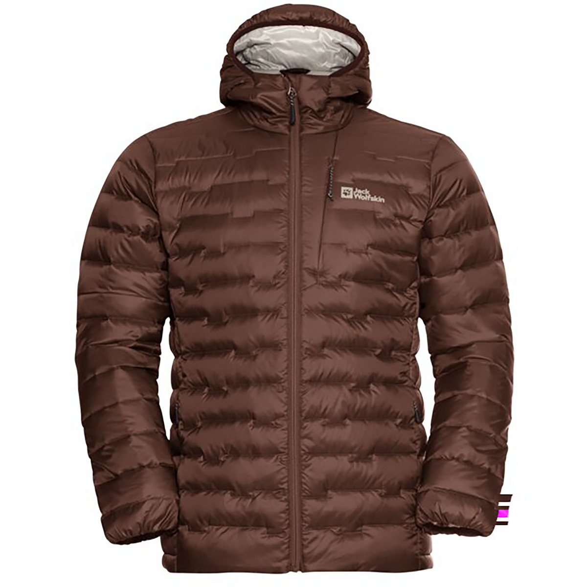 Image of Jack Wolfskin Uomo Giacca Passamani Down Hoodie