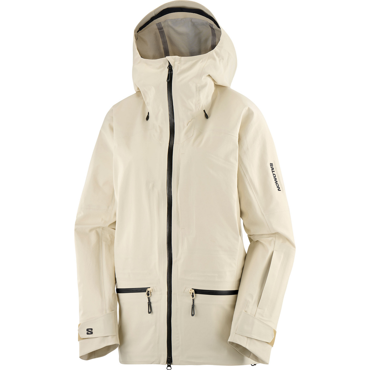 Salomon Damen Absolute 3L Jacke (Größe M, grau)