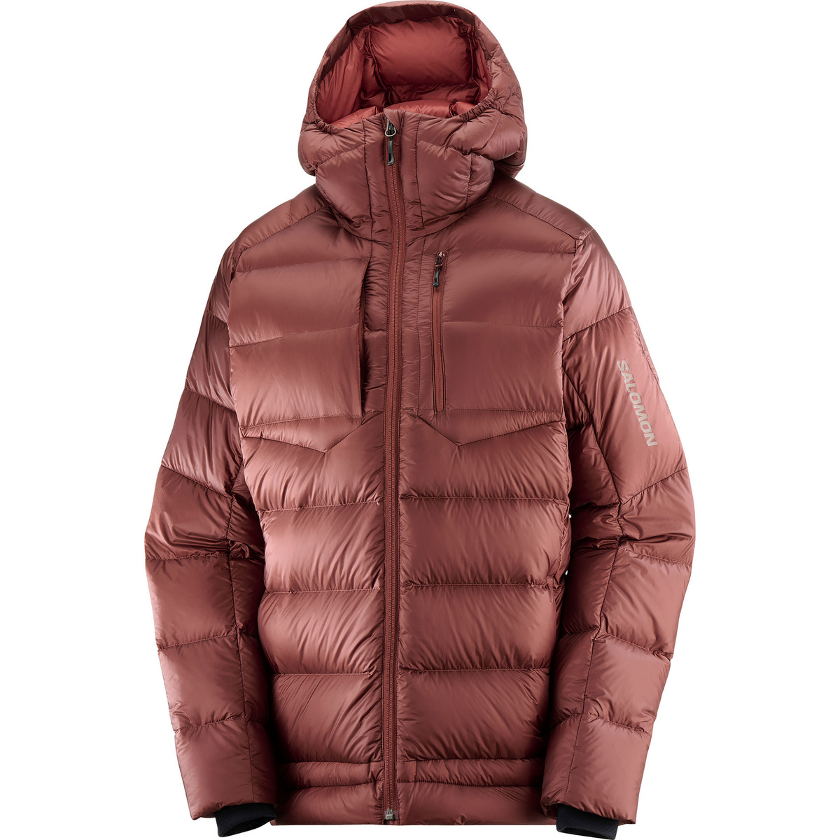 Salomon Femme Parka Elixir Ultra Down (taille S, Brun)
