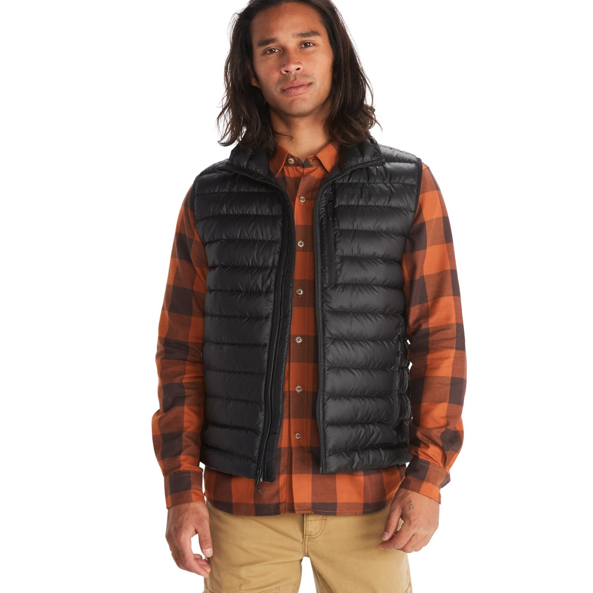 Marmot Homme Gilet Highlander (taille XL, Noir)