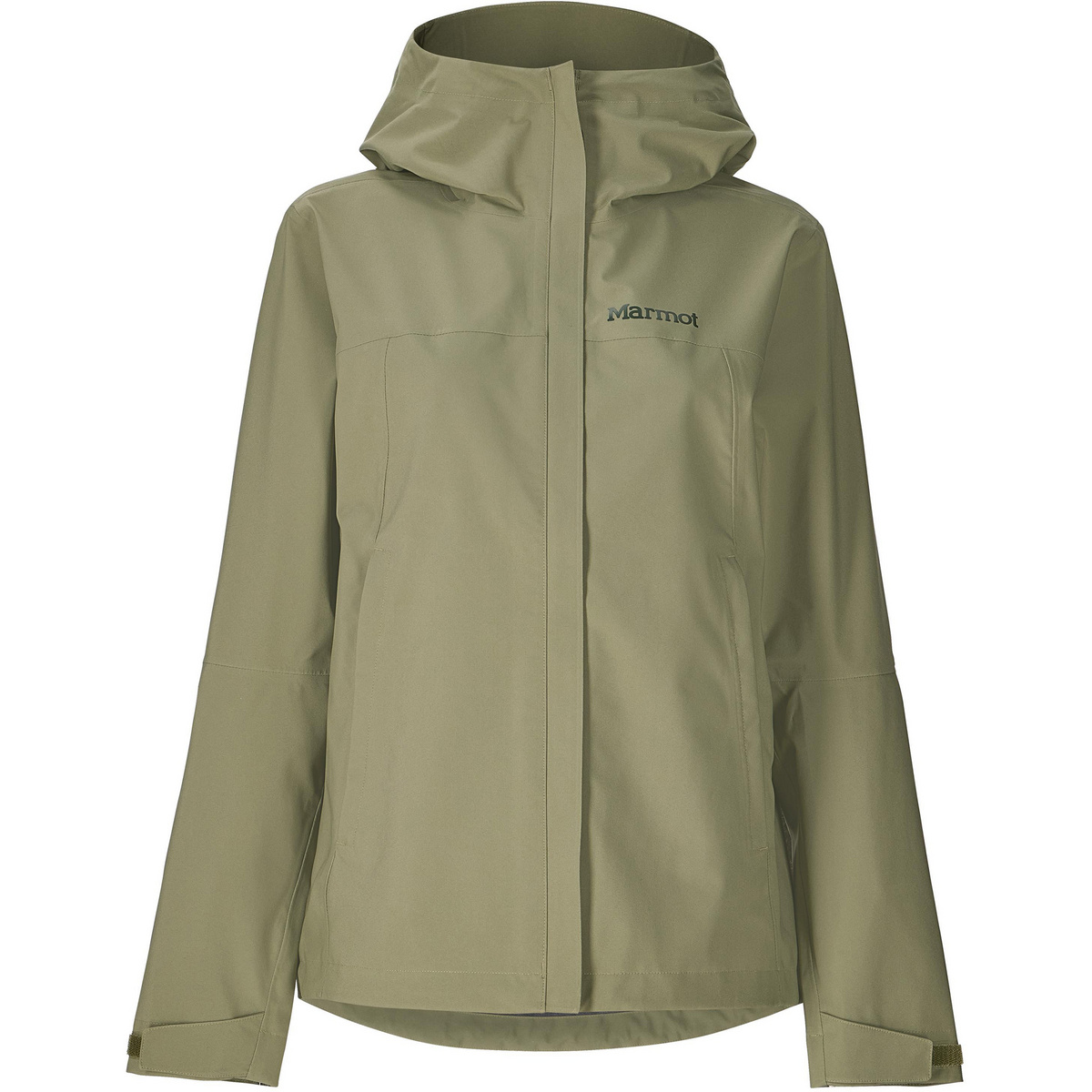 Marmot Donna Giacca PreCip Eco Pro (Taglia XS, Verde oliva)