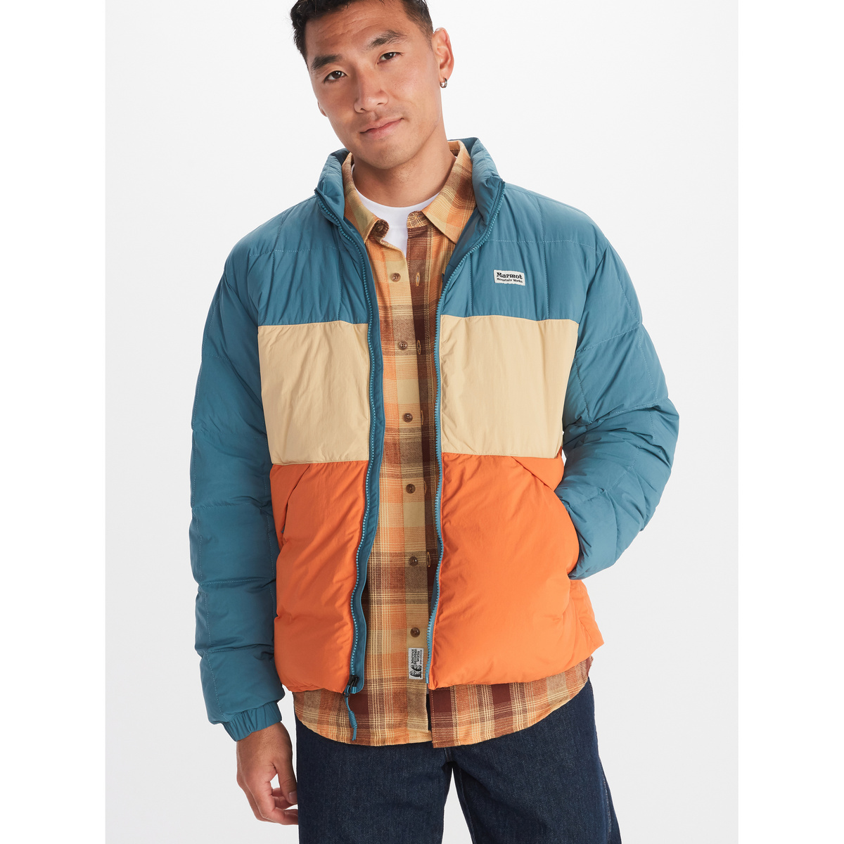 Marmot Uomo Giacca Ares (Taglia L, Multicolore)