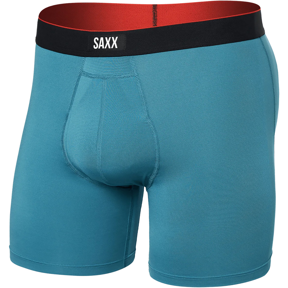 Saxx Underwear Uomo Boxer Multi Sport Mesh Fly (Taglia S, Blu)