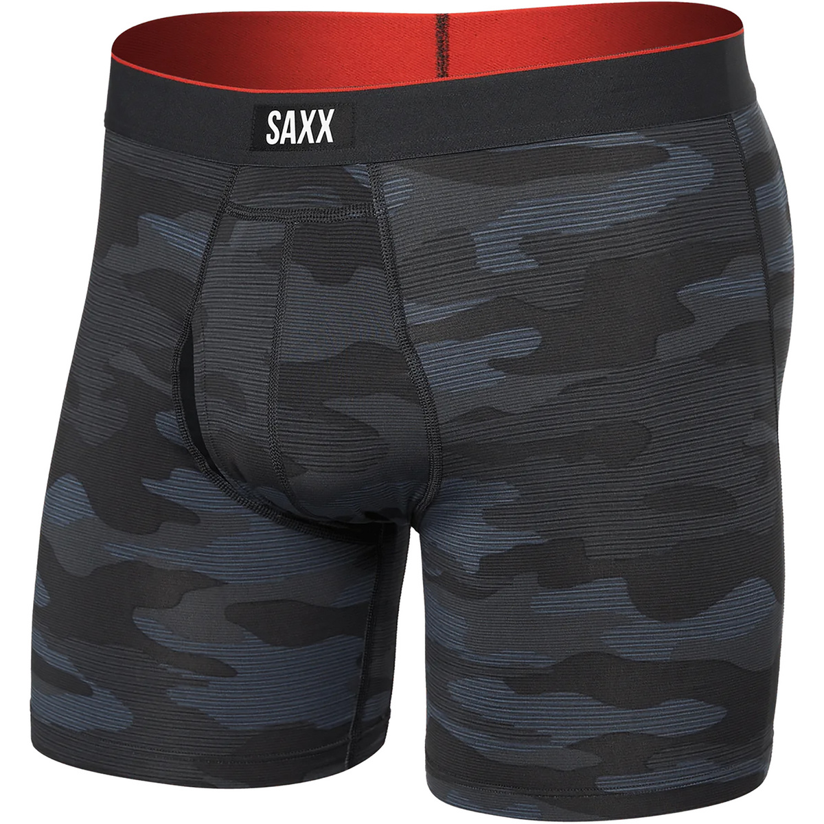 Saxx Underwear Uomo Boxer Multi Sport Mesh Fly (Taglia M, Verde oliva)