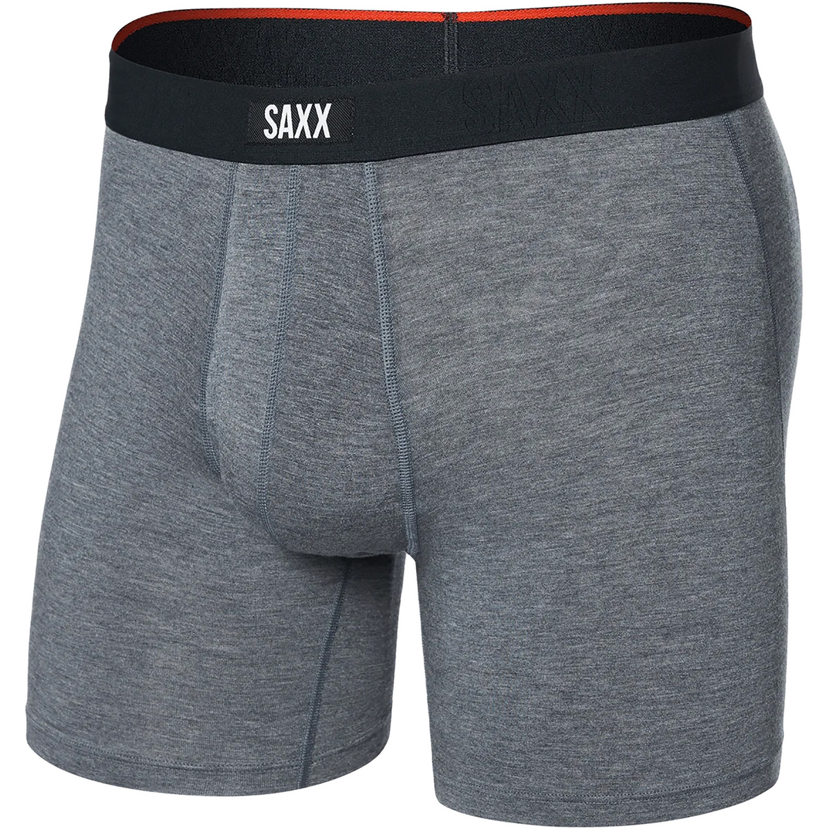 Saxx Underwear Uomo Boxer Vibe Xtra Fly (Taglia XXL, Grigio)