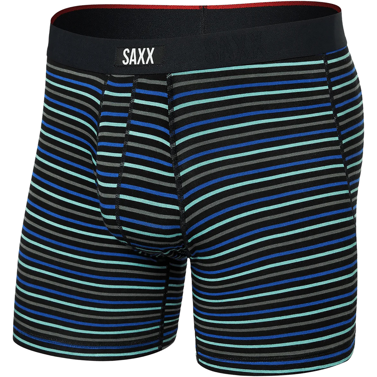 Saxx Underwear Uomo Boxer Vibe Xtra Fly (Taglia L, Blu)