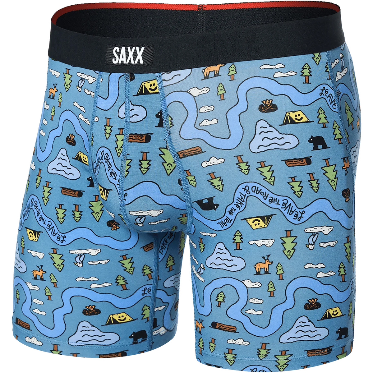 Saxx Underwear Herren Vibe Xtra Fly Boxer (Größe XXL, blau)