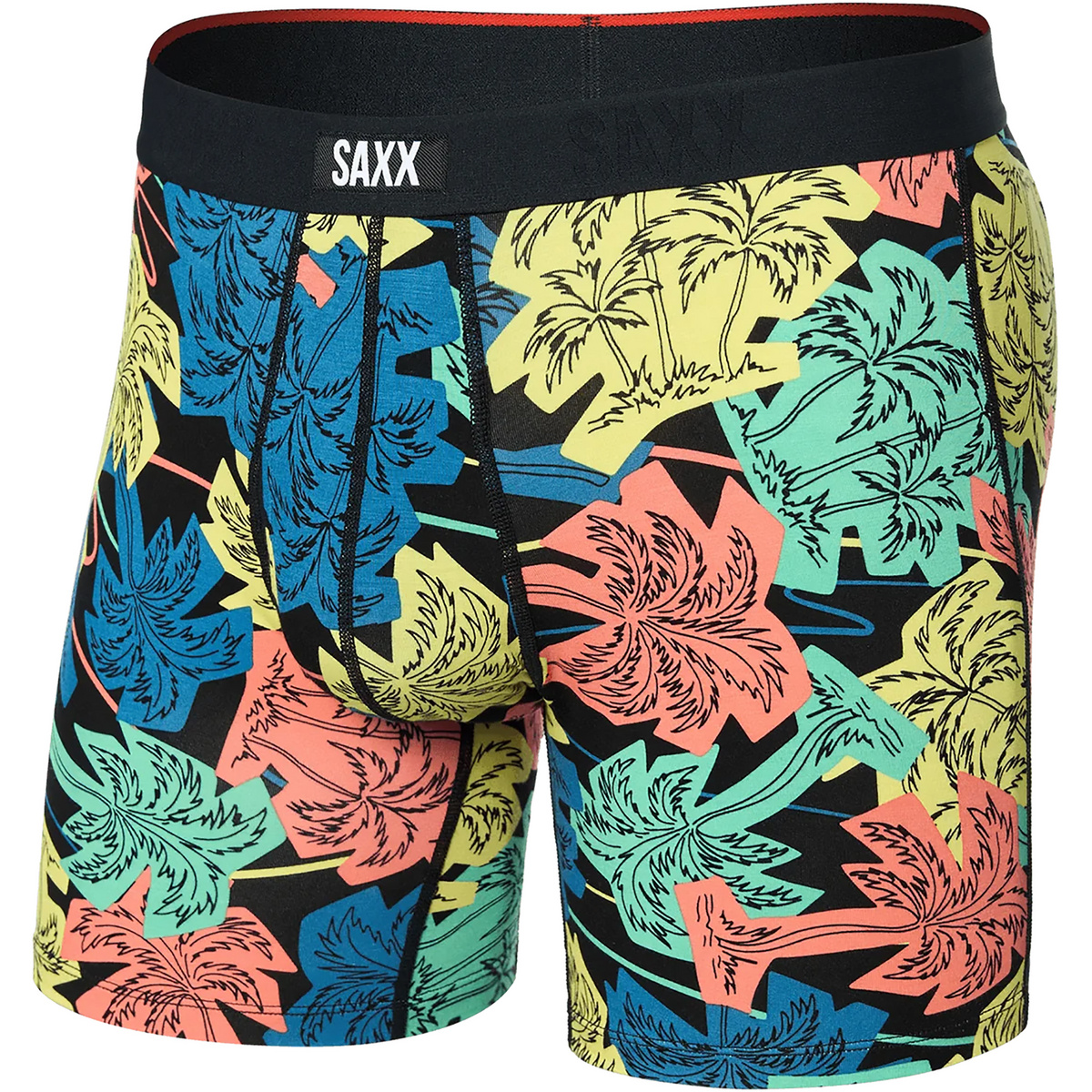 Saxx Underwear Uomo Boxer Vibe Xtra Fly (Taglia S, Multicolore)
