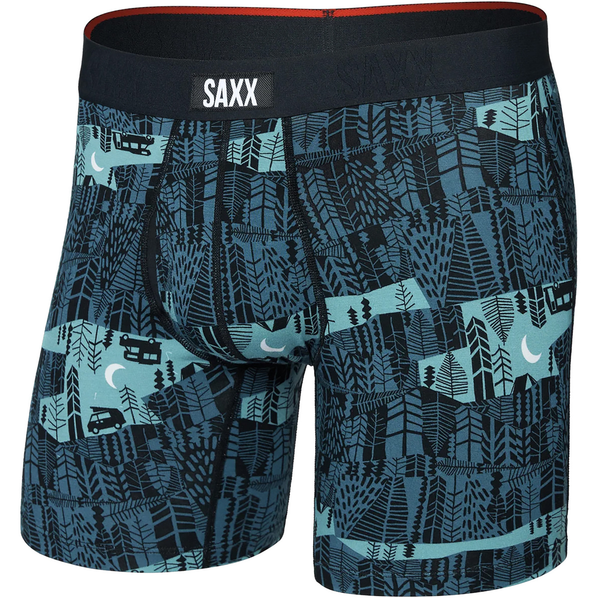 Saxx Underwear Herren Vibe Xtra Fly Boxer (Größe XXL, blau)