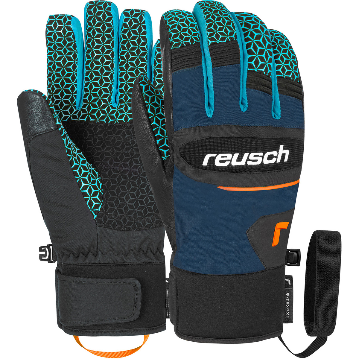 Reusch Guanti Dragon R-TEX XT (Taglia 9.5, Blu)