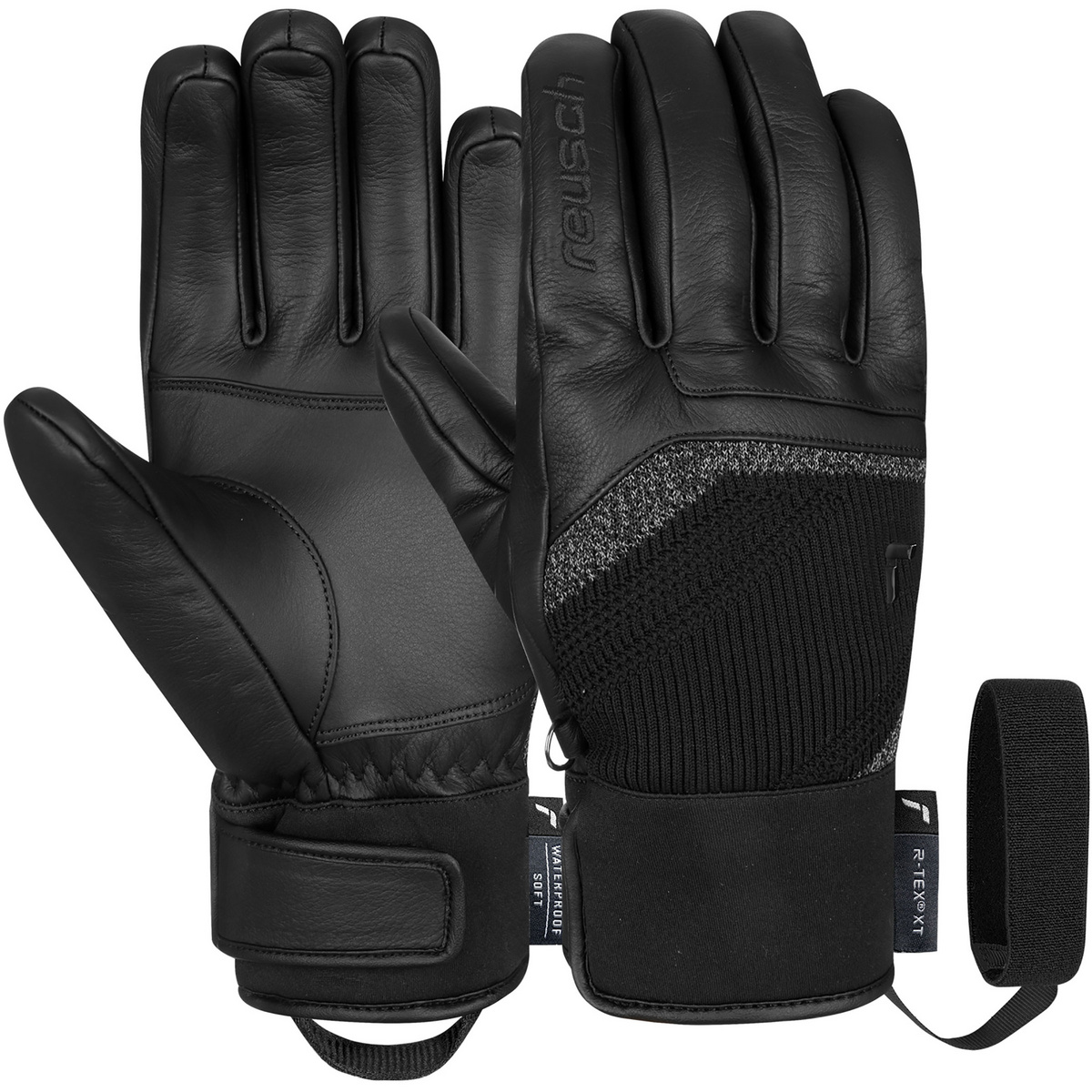 Reusch Guanti Enigma R-TEX XT (Taglia 7.5, Nero)