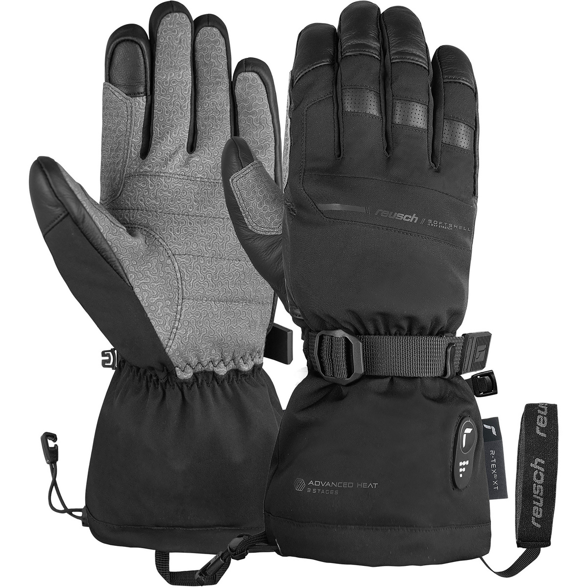 Reusch Advanced Heat R-TEX XT Handschuhe (Größe 7.5, schwarz)