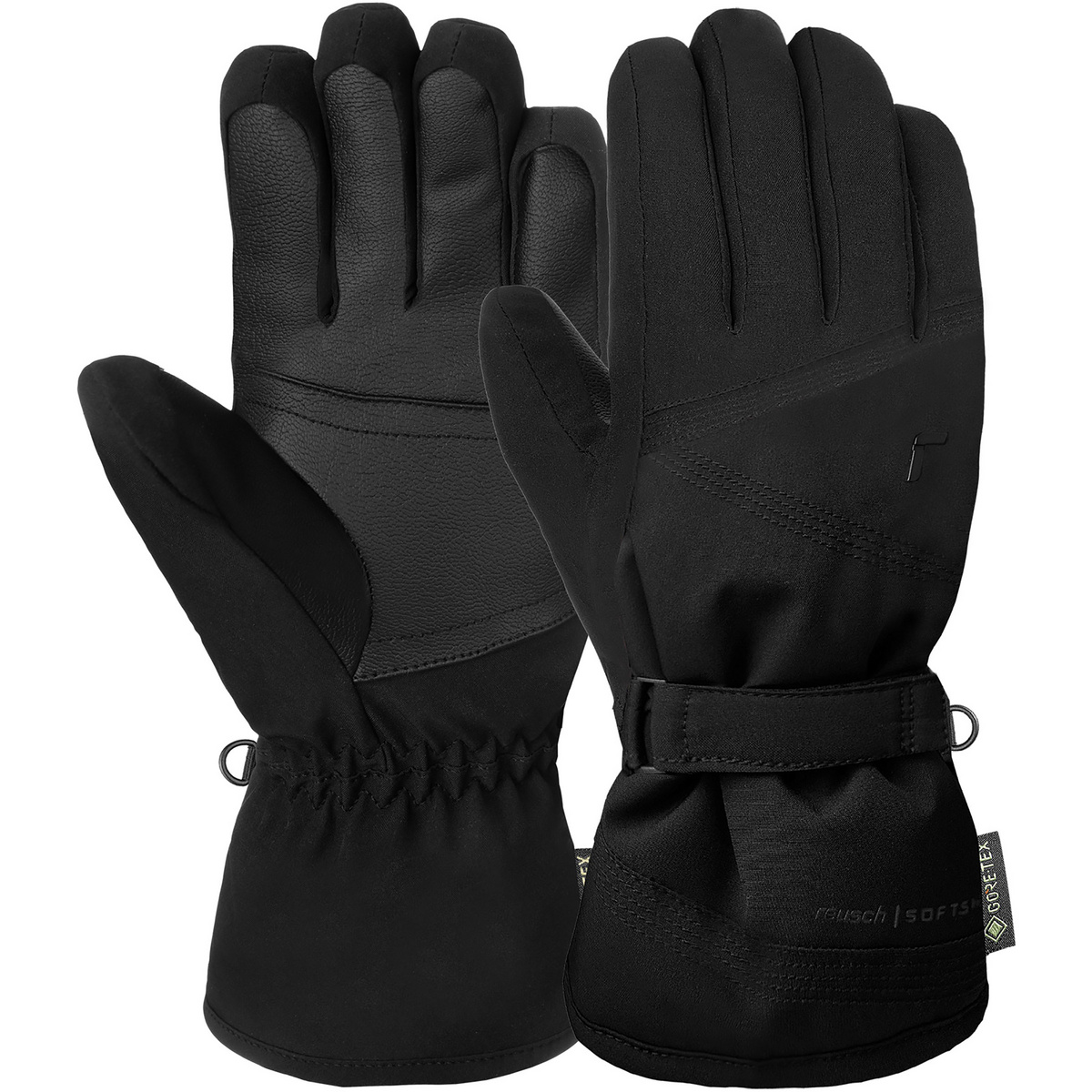 Reusch Guanti Susan GTX (Taglia 7.5, Nero)