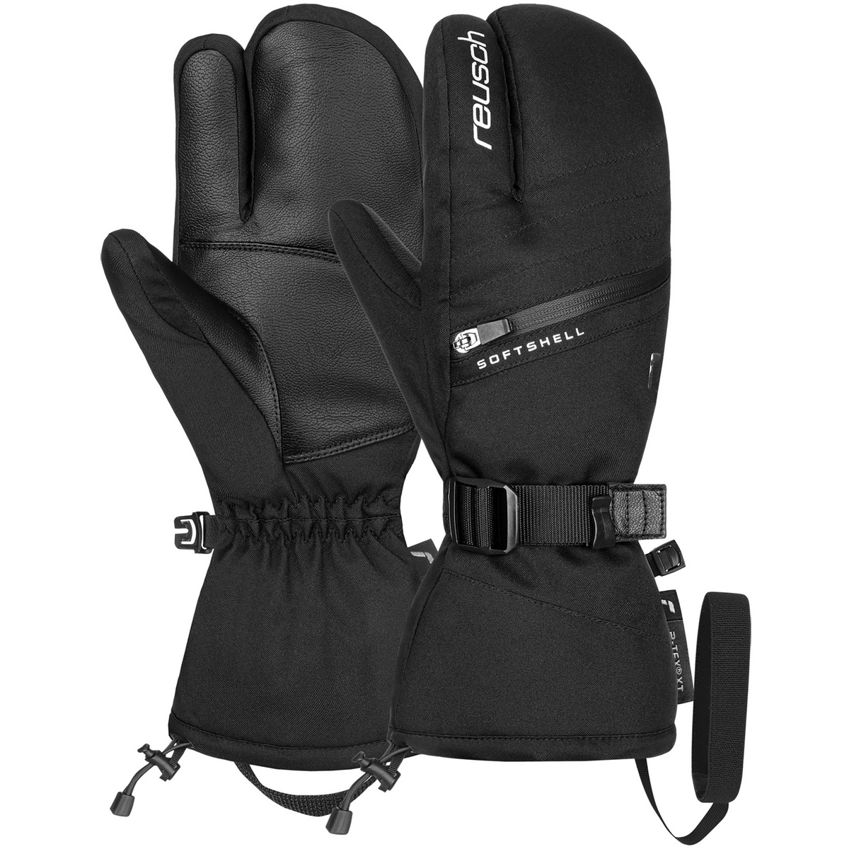 Reusch Femme Gants Demi R-TEX XT Lobster (taille 7, Noir)