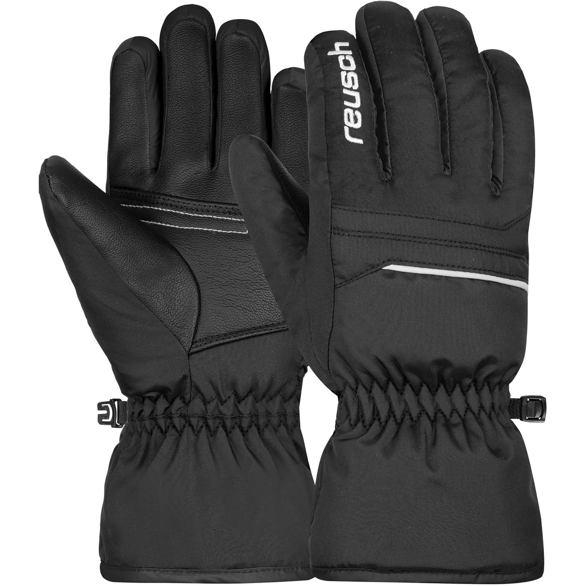 Reusch Bambino Guanti Alan (Taglia 4, Nero)