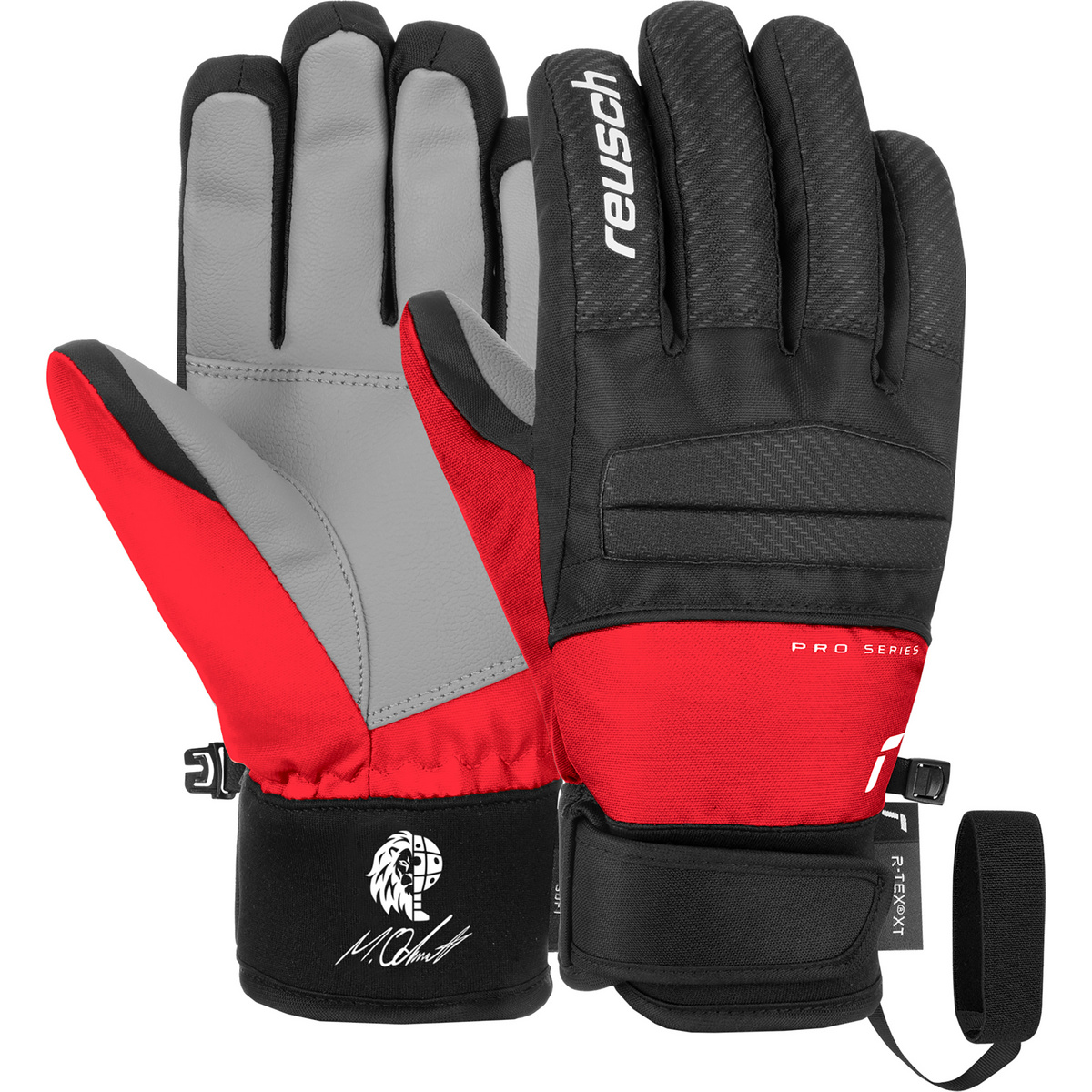 Reusch Bambino Guanti Warrior R-TEX XT (Taglia 5, Nero)