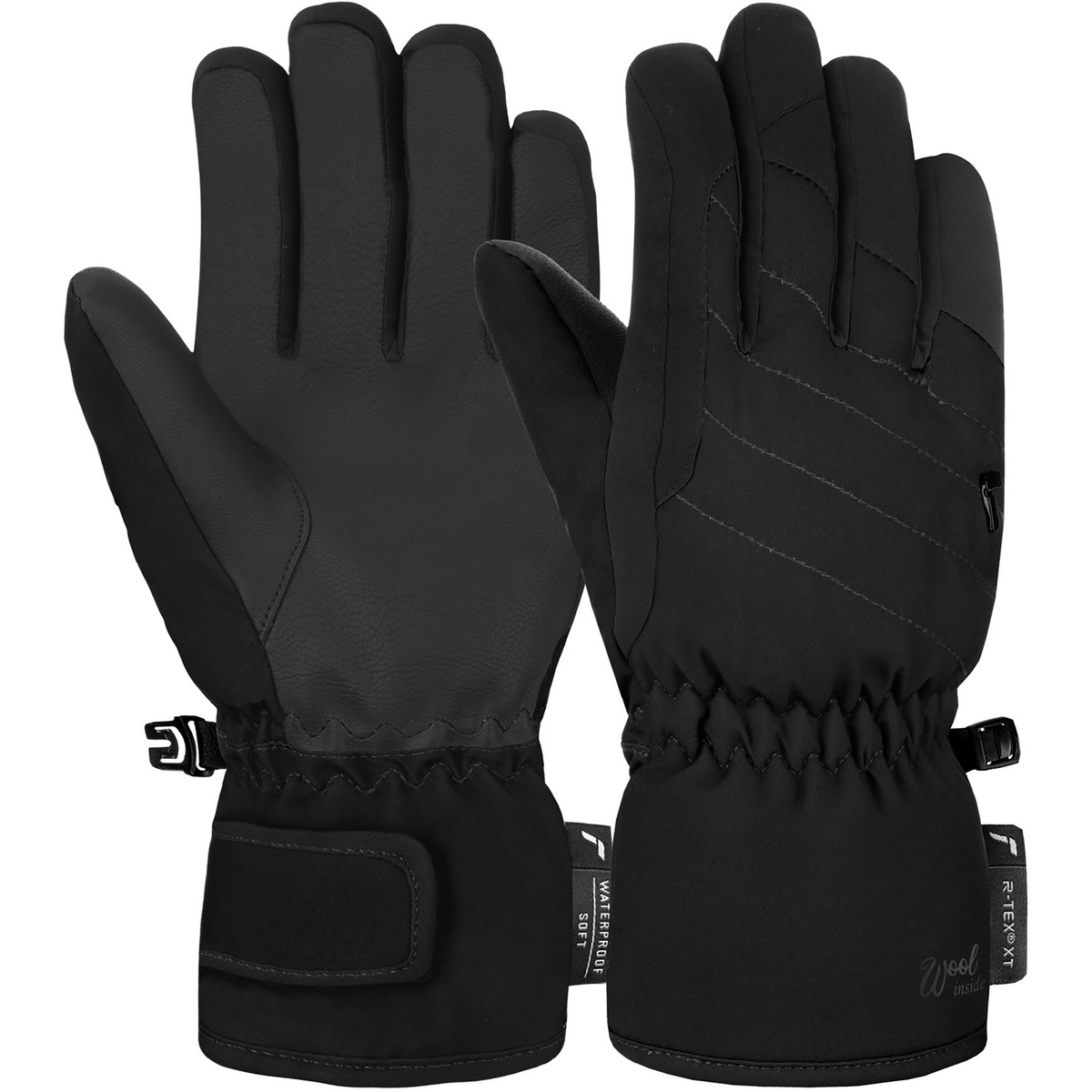 Reusch Kinder Angie R-TEX XT Handschuhe (Größe 4, schwarz)