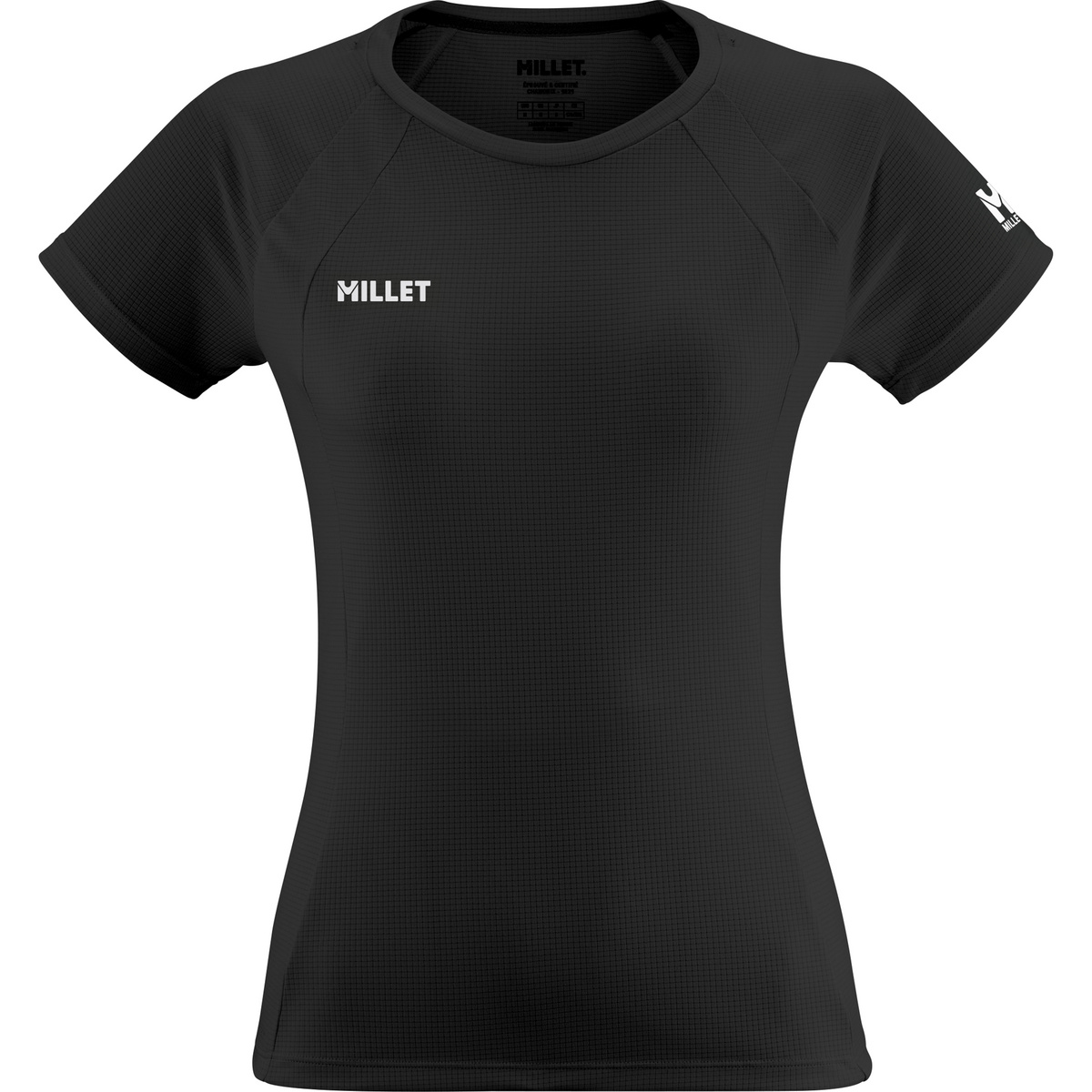 Millet Damen Fusion T-Shirt (Größe M, schwarz)
