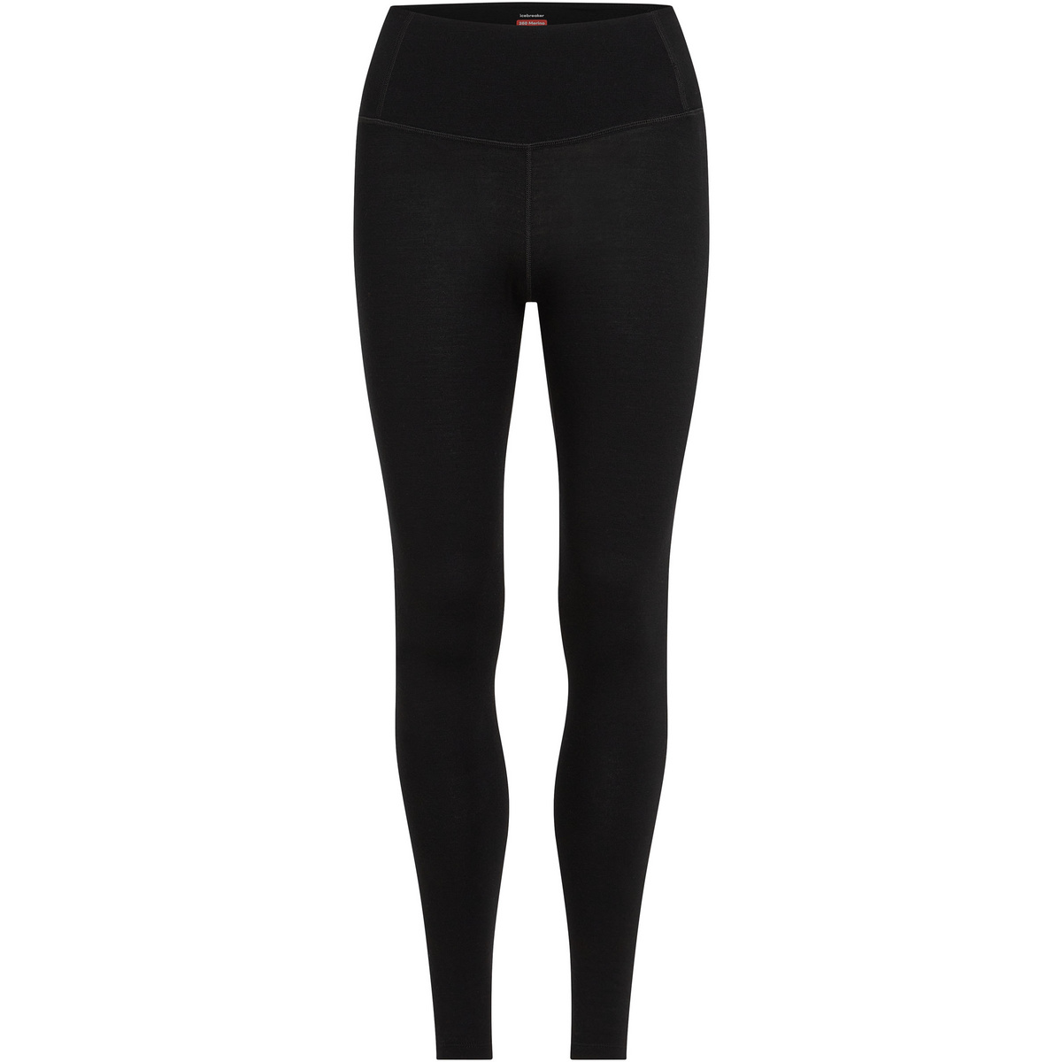 Icebreaker Donna Pantaloni 260 Tech High Rise (Taglia S, Nero)