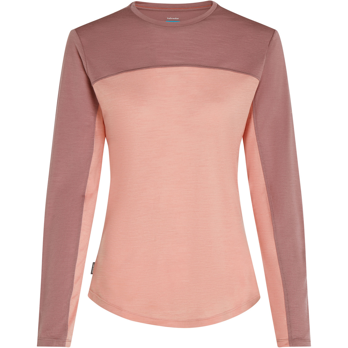 Image of Icebreaker Donna Maglia a manica lunga 125 Cool-Lite Sphere Colour Black