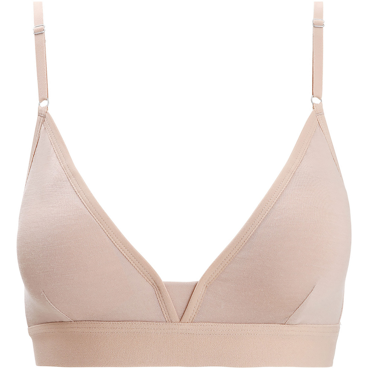 Icebreaker Donna Reggiseno sportivo Siren (Taglia XL, Beige)