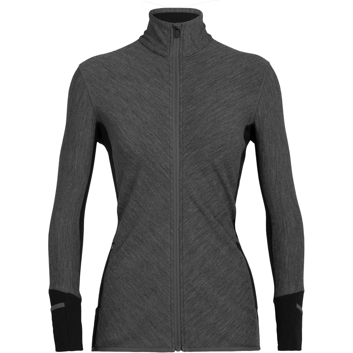 Icebreaker Femme Veste Descender (taille S, Gris)