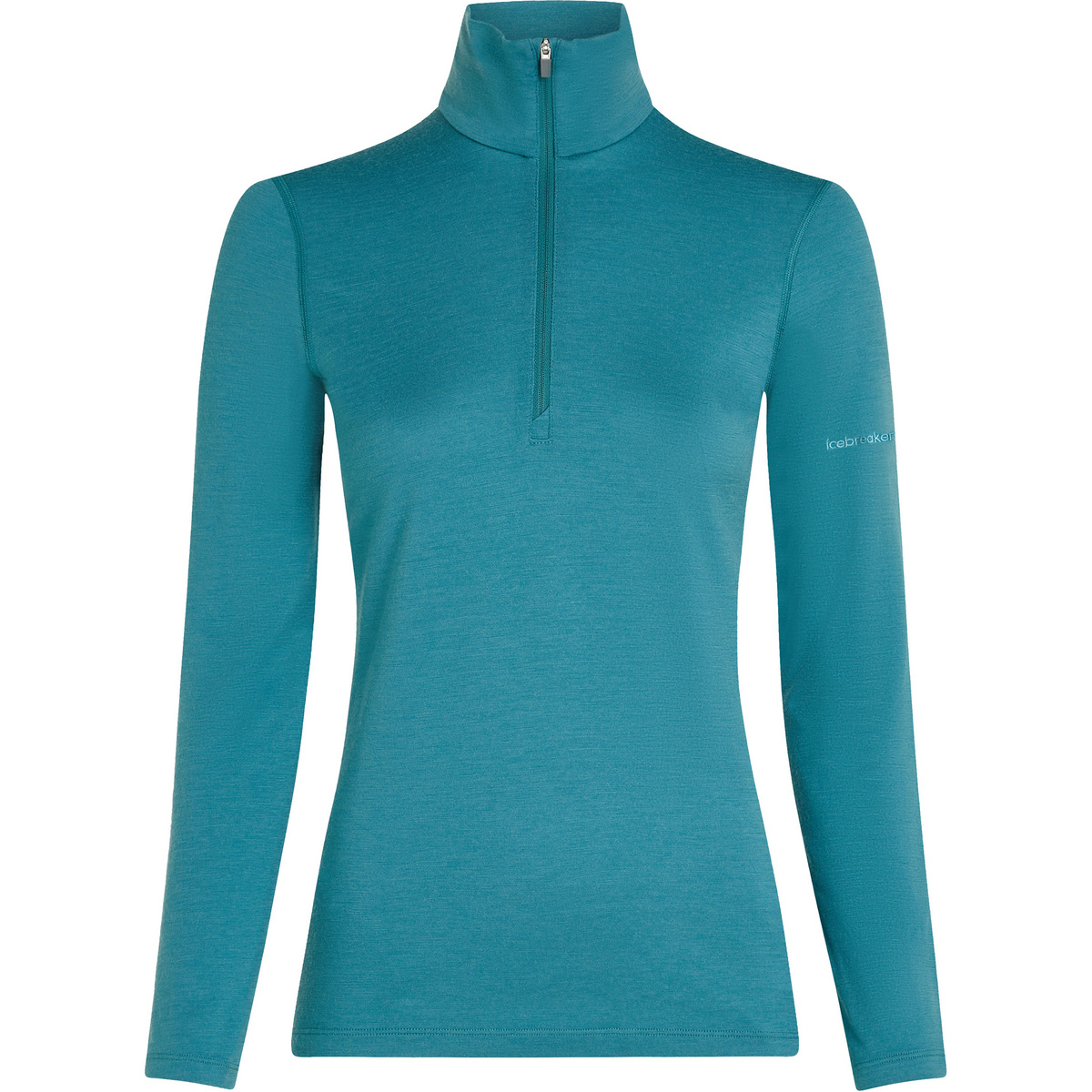 Icebreaker Donna Maglia a manica lunga 200 Oasis Half Zip (Taglia XS, Blu)