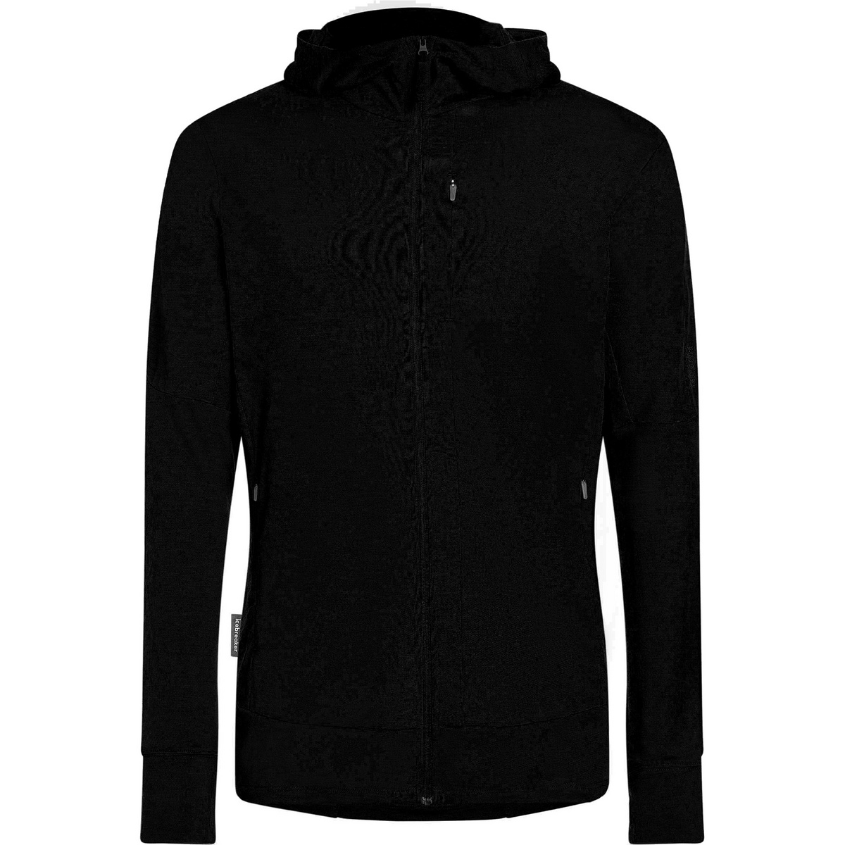 Icebreaker Herren 260 Quantum IV Hoodie Jacke (Größe XXL, schwarz)