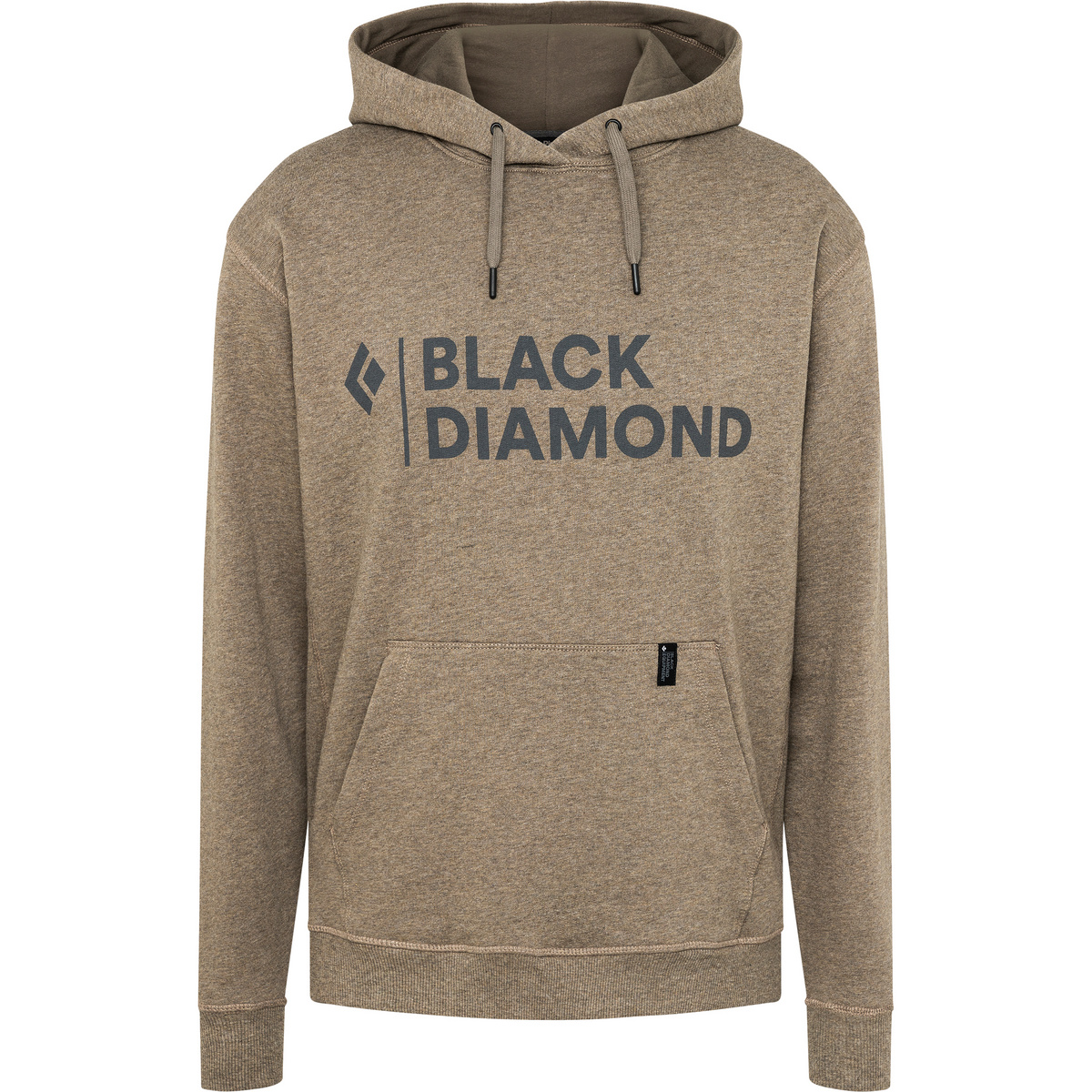 Image of Black Diamond Uomo Felpa con logo Stacked