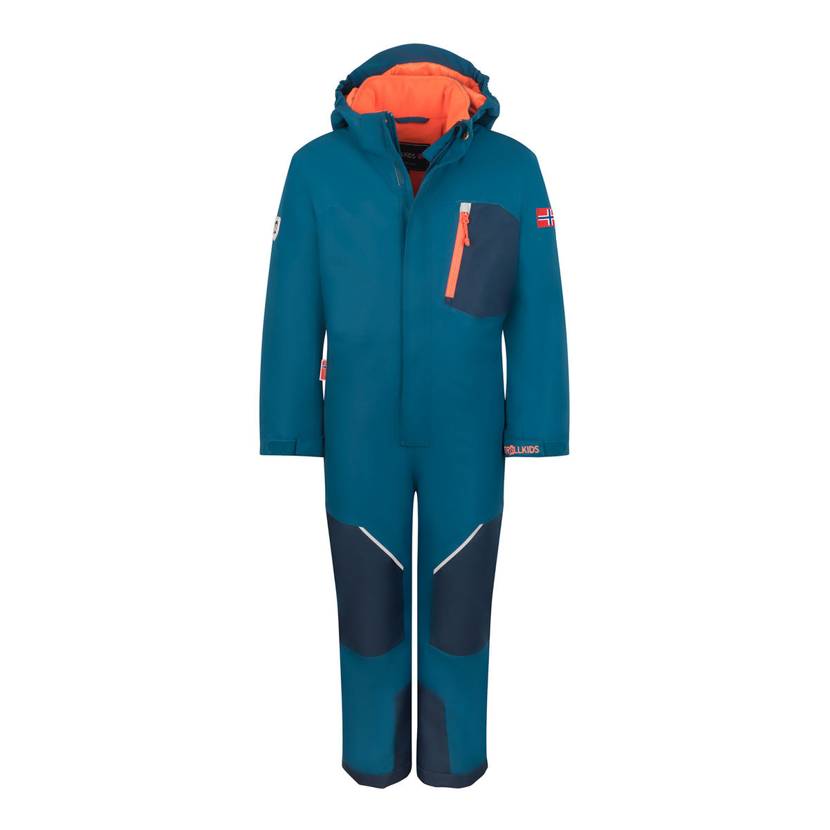 Trollkids Bambino Tuta da neve Isfjord XT (Taglia 98, Blu)