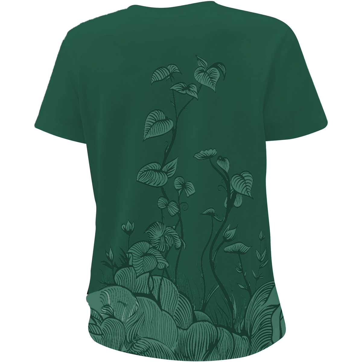 Nograd Donna Maglietta Mauvaise Herbe (Taglia M, Verde)