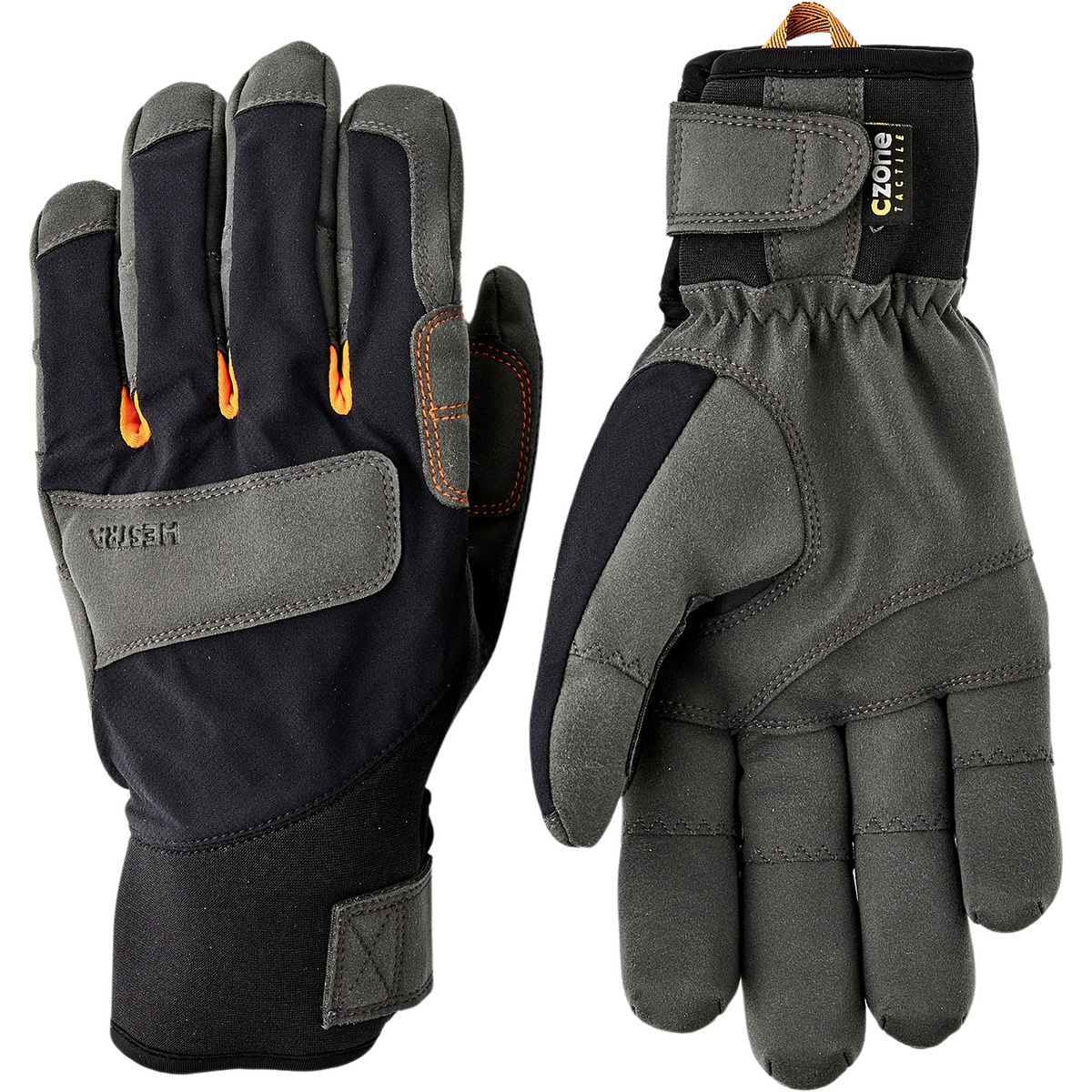 Hestra Ergo Grip Delta Hdry Handschuhe (Größe 7, schwarz)