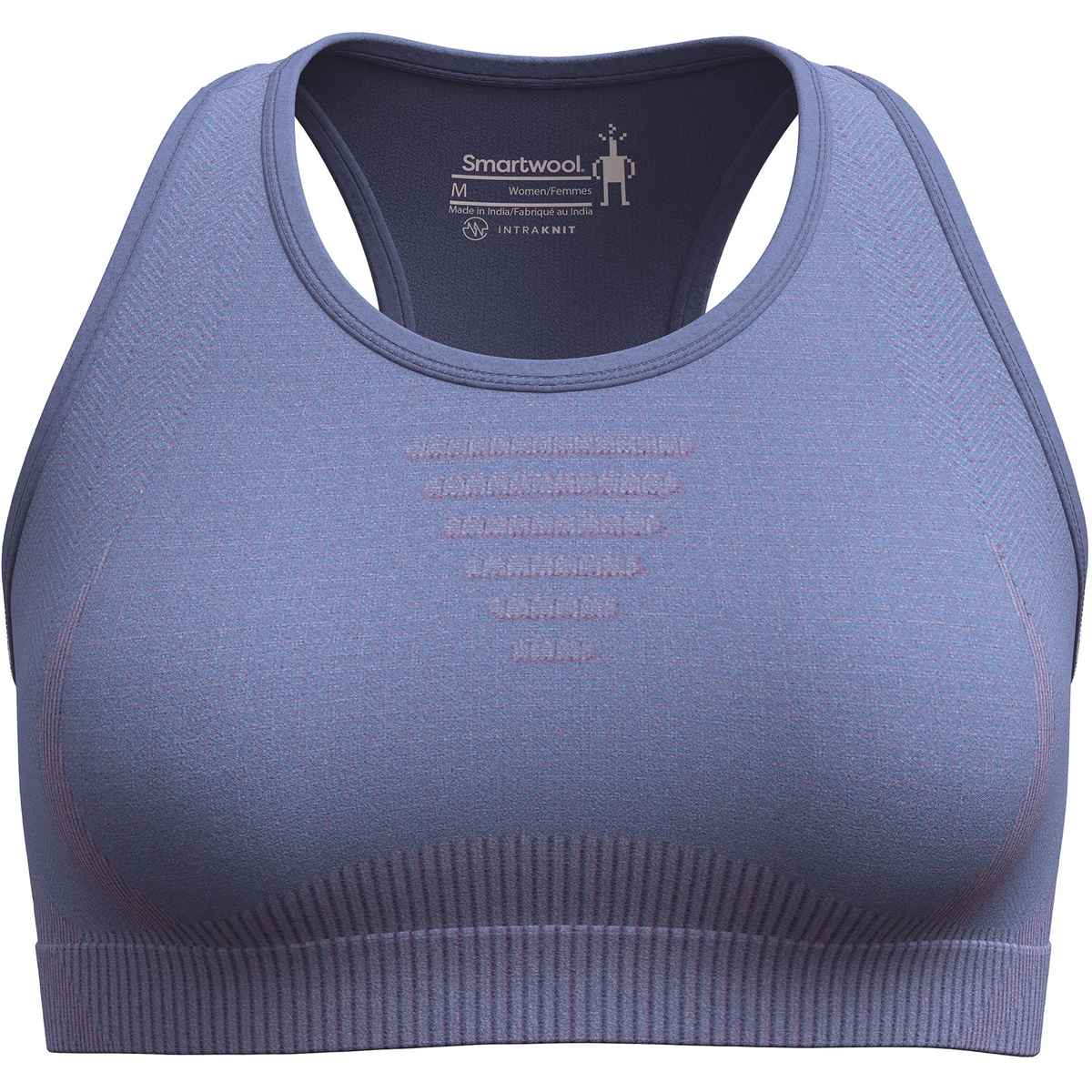 Smartwool Donna Reggiseno sportivo Intraknit Racerback (Taglia XS, Blu)