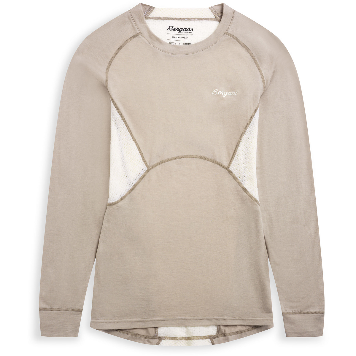 Image of Bergans Donna Maglia a manica lunga Inner:Pure Merino