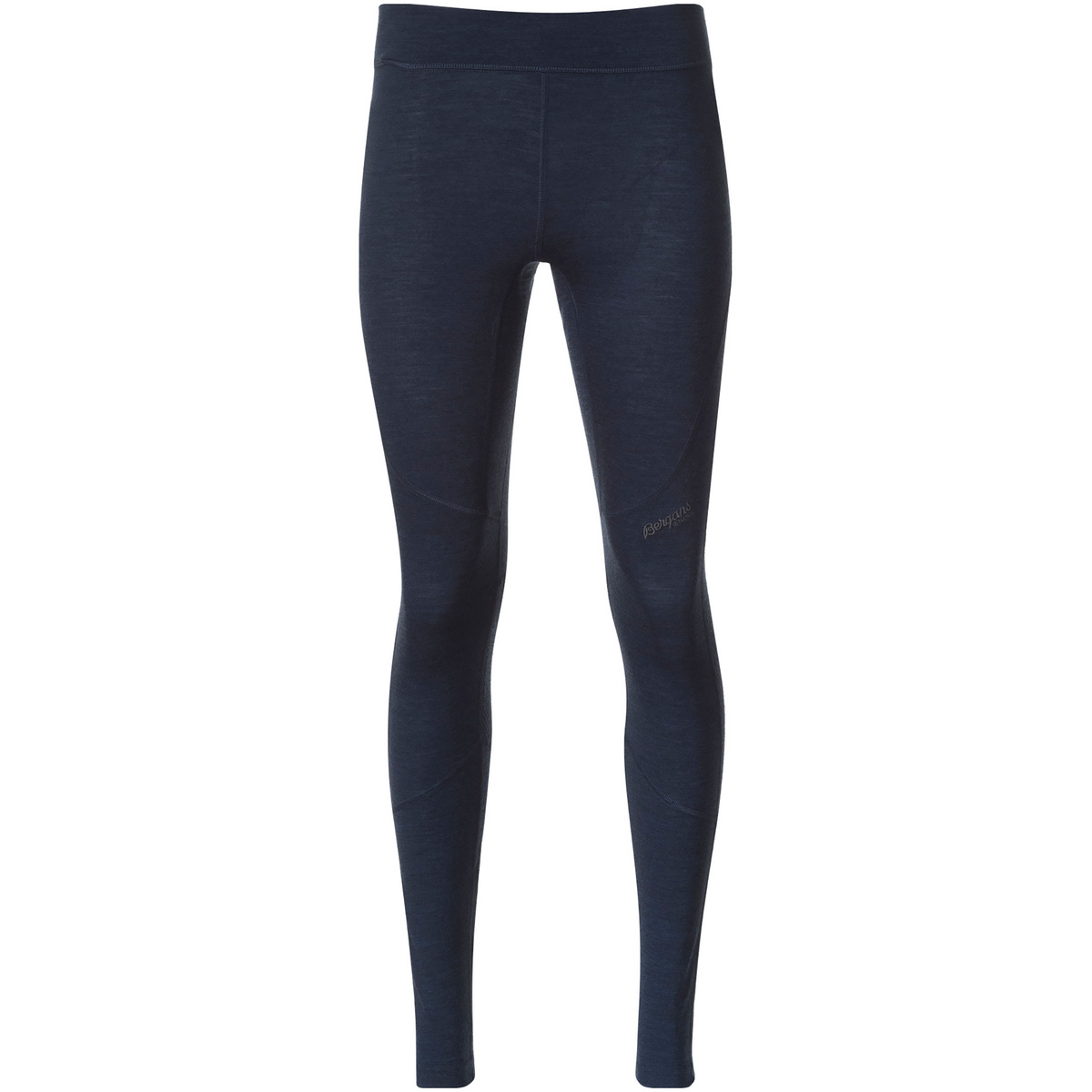 Bergans Donna Leggings Inner:Pure Merino (Taglia L, Blu)
