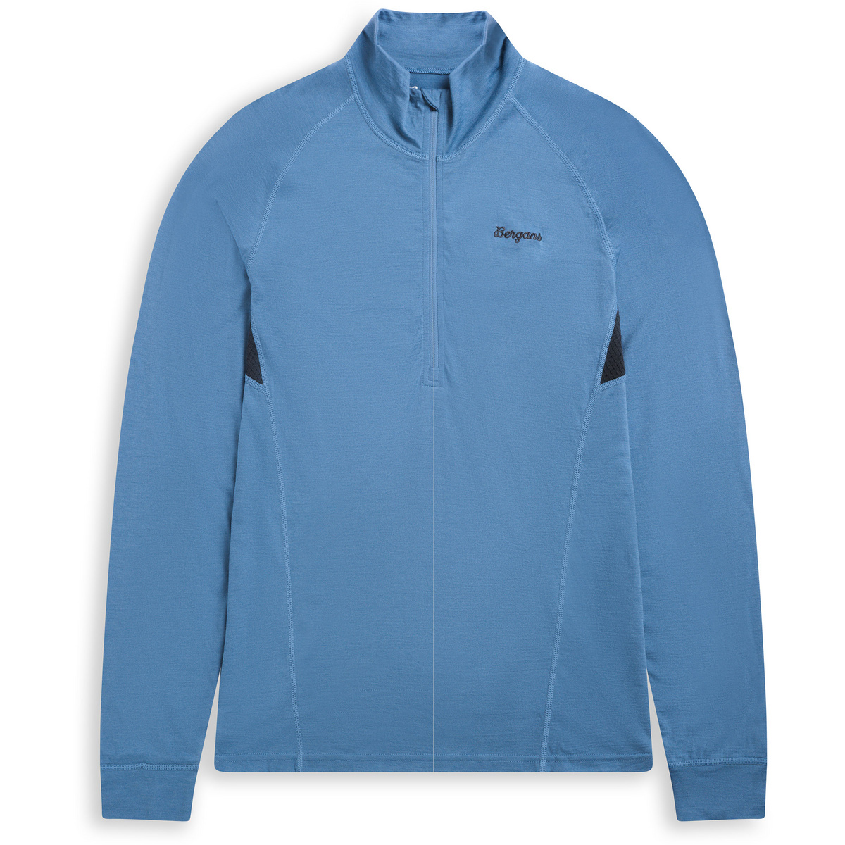 Image of Bergans Uomo Maglia a manica lunga Inner:Pure Merino Half Zip