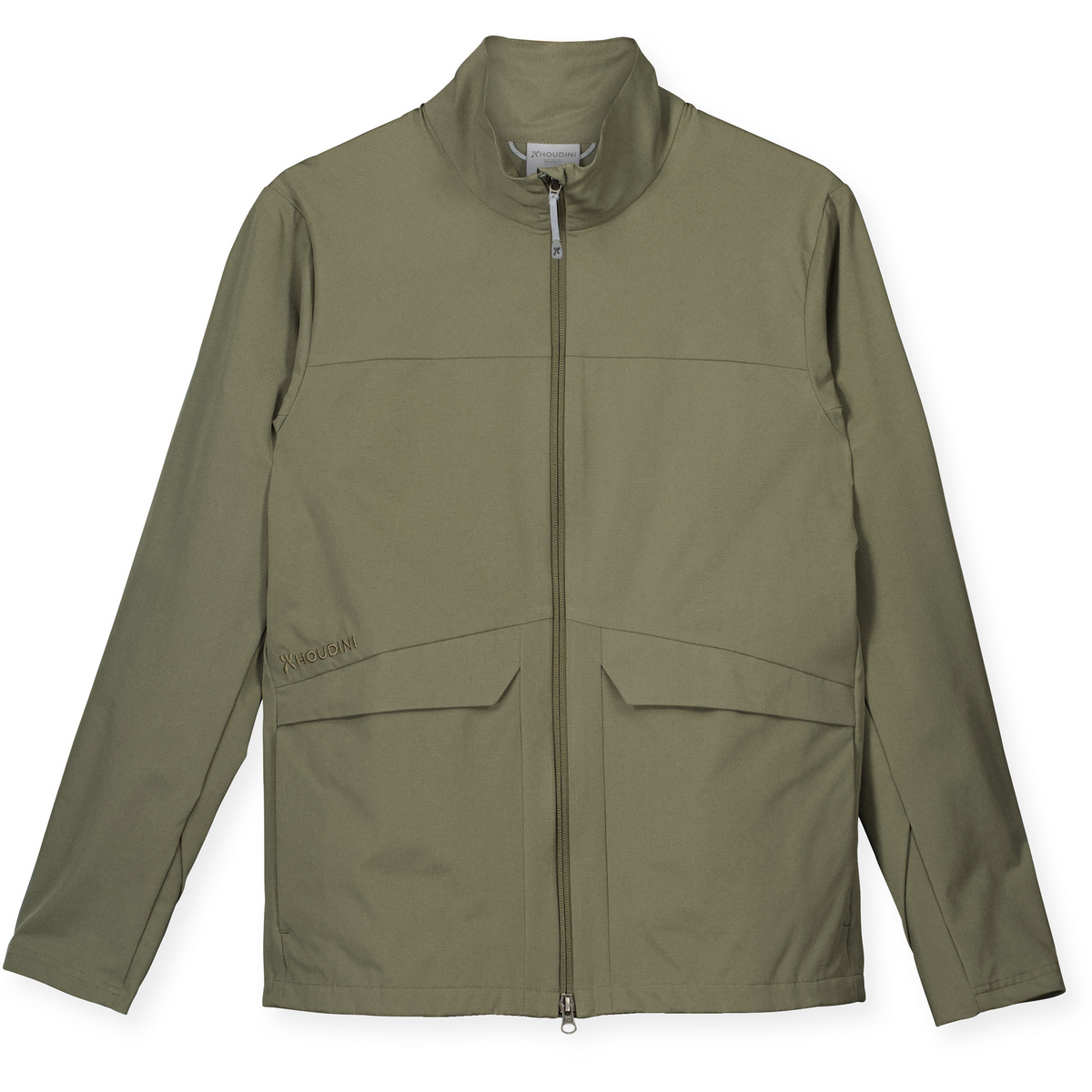 Houdini Damen Go Jacke (Größe XS, oliv)