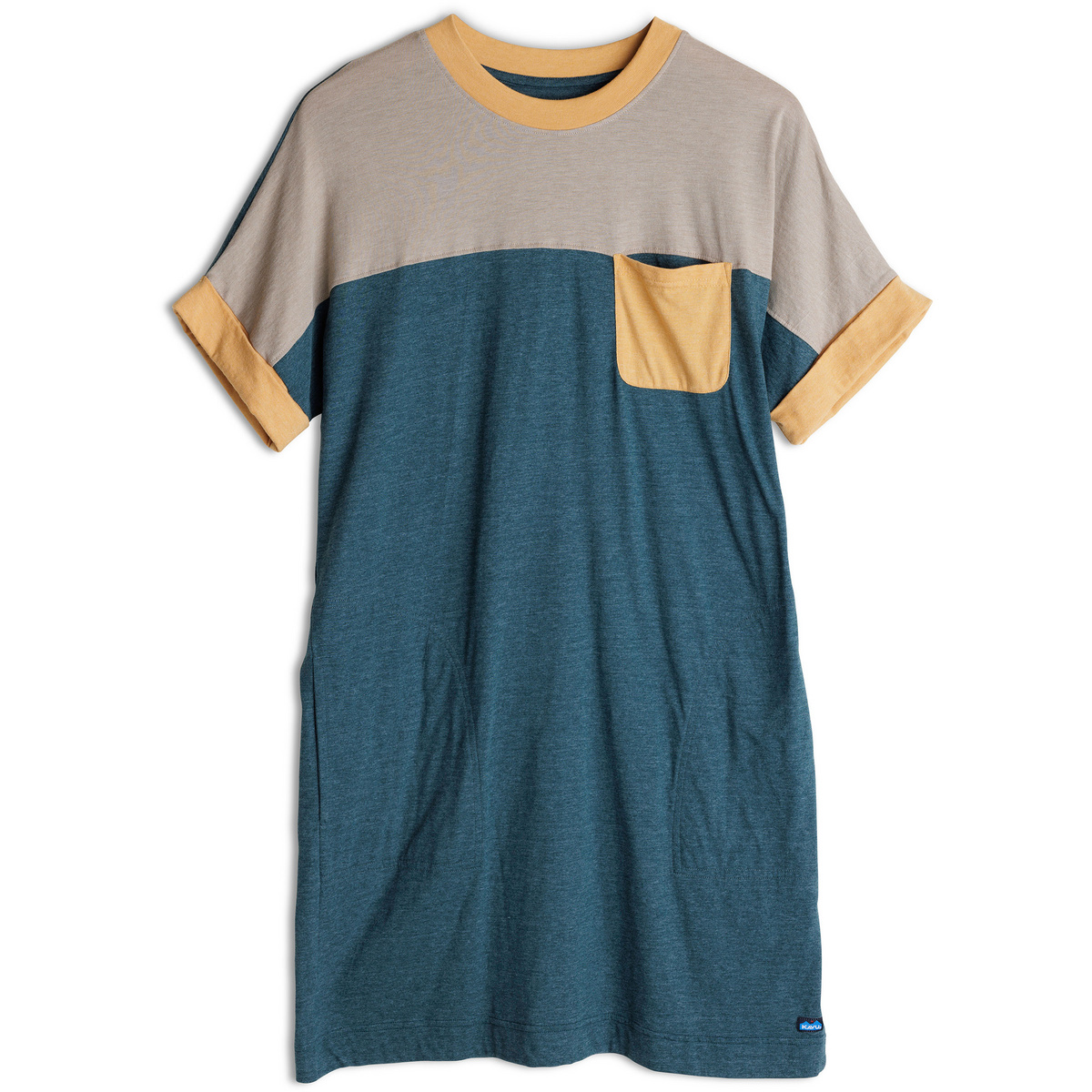 Kavu Donna Abito Cut Back (Taglia S, Turchese)