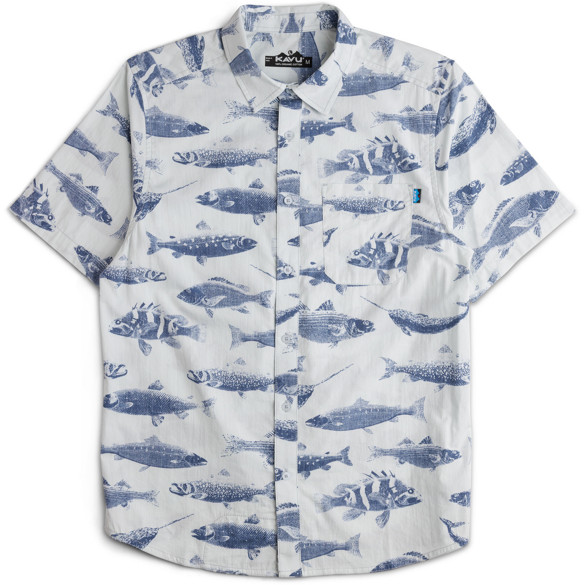 Kavu Herren Topspot Hemd (Größe S, blau)