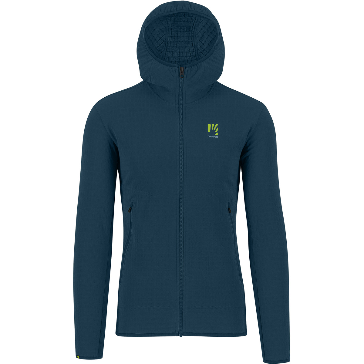 Karpos Uomo Giacca Marmolada Hoodie (Taglia S, Blu)