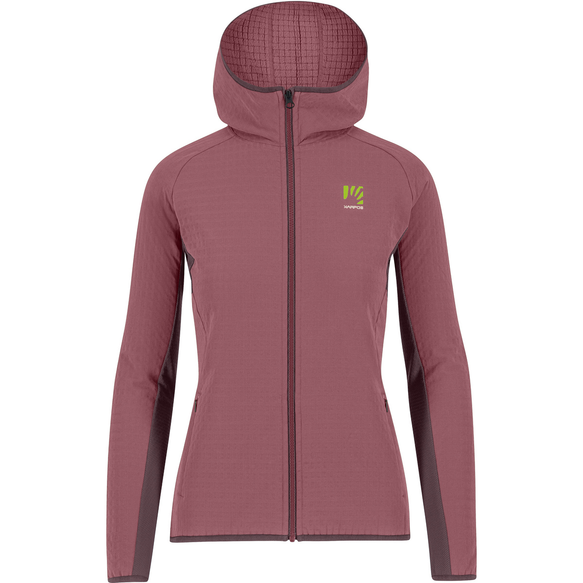 Karpos Donna Giacca Marmolada Hoodie (Taglia L, rosa)