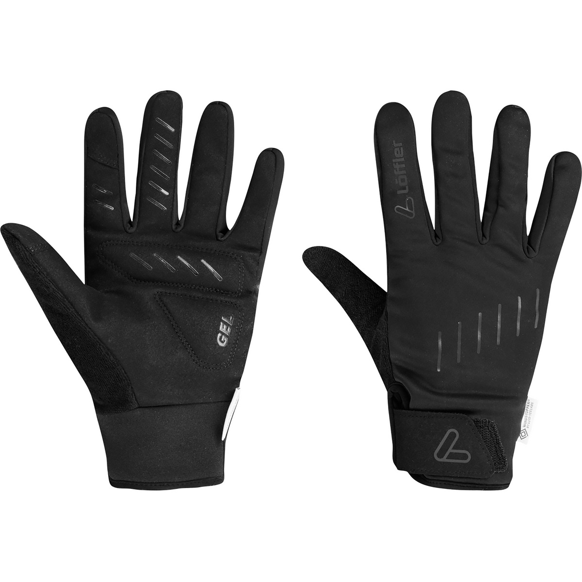 Löffler Bike Ws Warm Handschuhe (Größe 8 , schwarz)