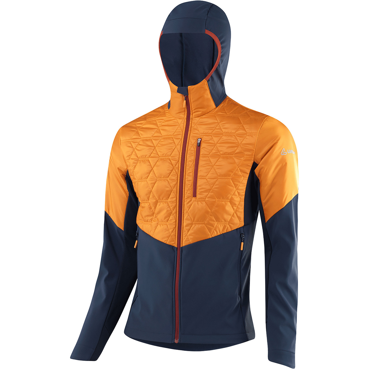 Löffler Herren Bruce PL60 Hoodie Jacke (Größe XL, gelb)