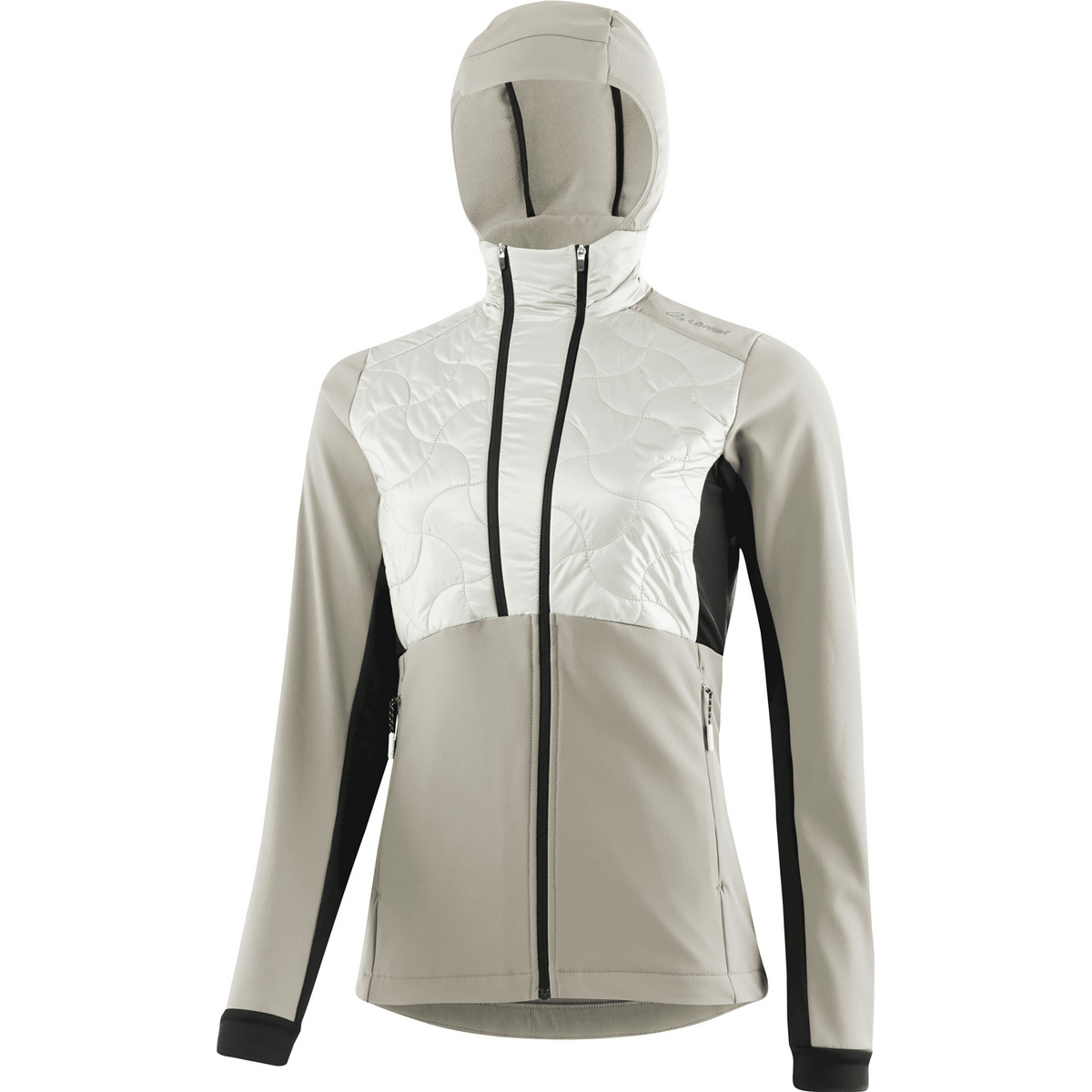 Löffler Femme Veste Grace PL60 Hoodie (taille M, Beige)