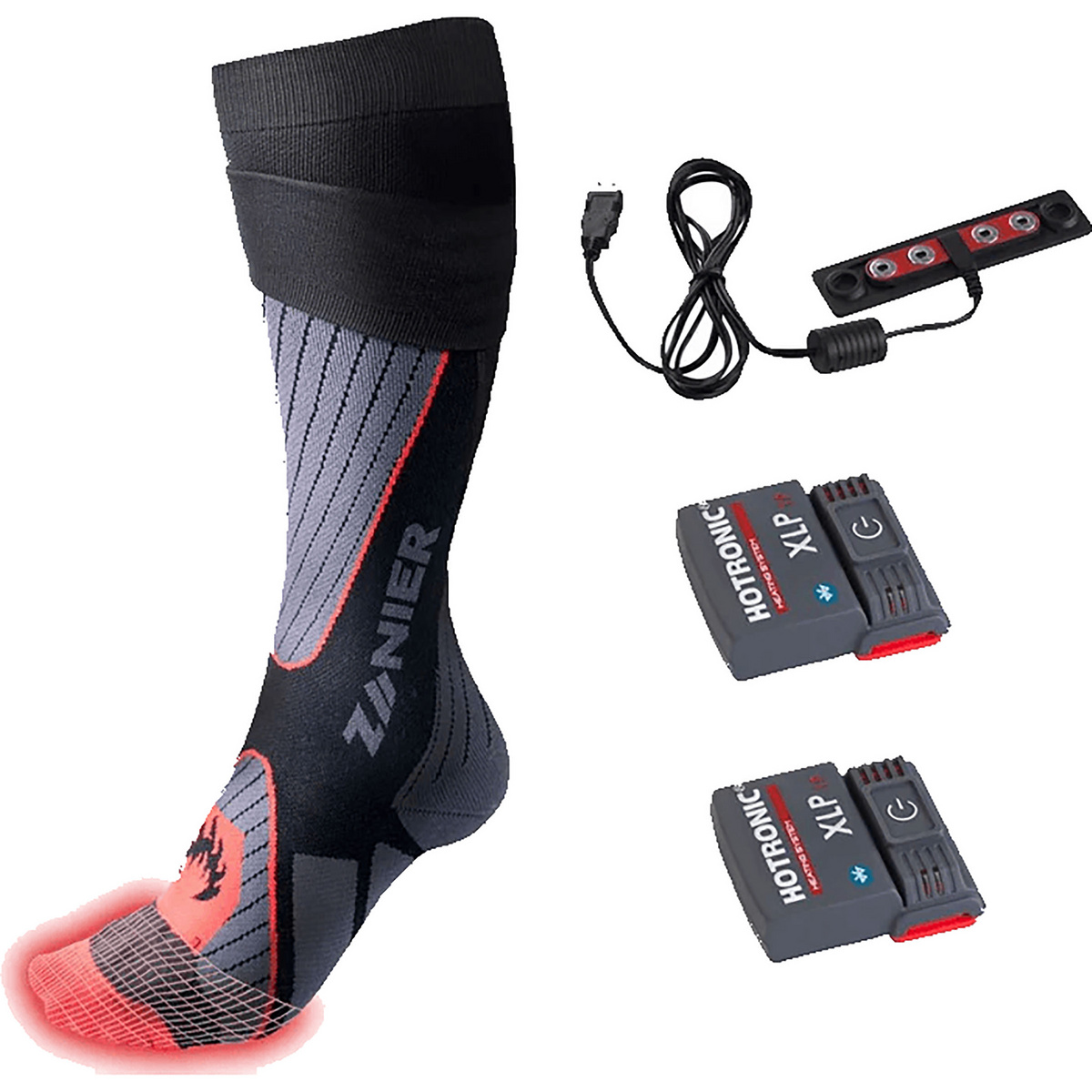 Image of Zanier Gloves XLP 1P BT Heiz Socken